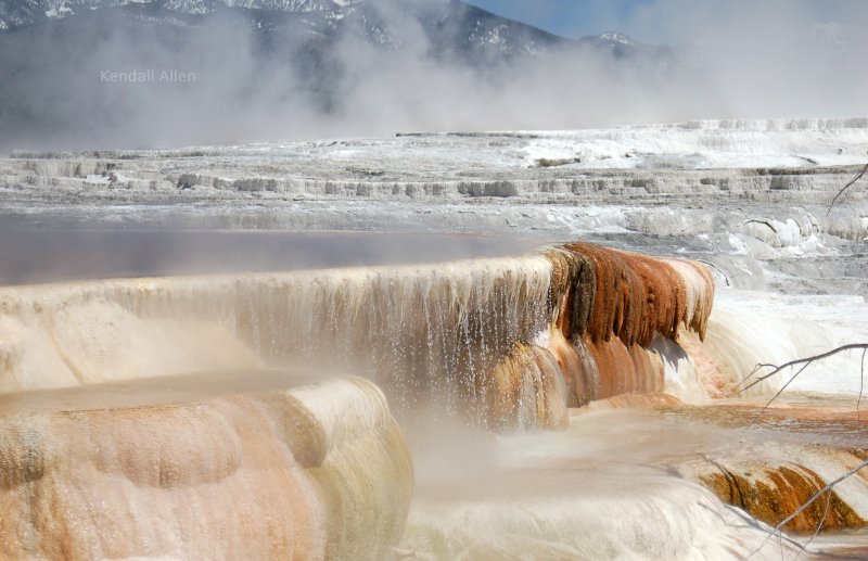 DSLR Camera photography.  Yellowstone National Park.