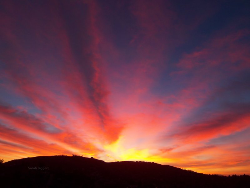 Sunset Photography.  Picture of a sunset.