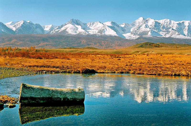 Chuisky Spine, Mountain Altai.  Nature pictures.