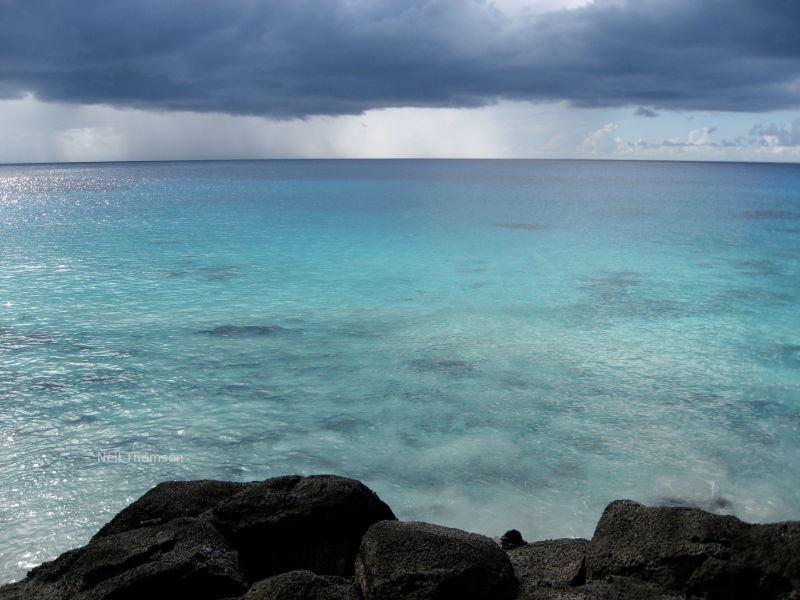 Easter Island, chile.  Volcanic beaches.