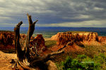 Sandstone, gemstones, sandpaper.  Picture of nature.