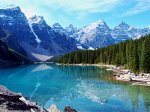 Moraine Lake, Banff National Park, Alberta, Canada.