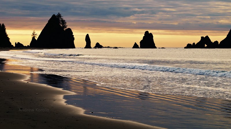 Shi Shi Beach, Pacific Coast, Olympic Peninsula, Washington.