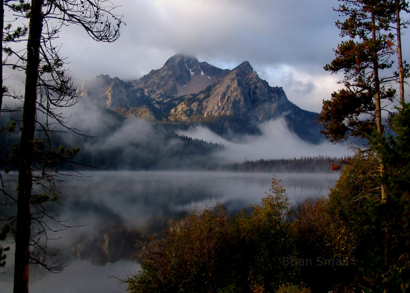 Stanley Lake, Sawtooth Mountains, Idaho.