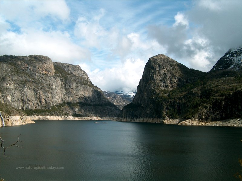 Hetch Hetchy Reservoir, Yosemite National Park.  National Park Nature picture.