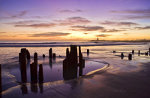 Twin Lakes State Park.  California.  santa cruz, california.