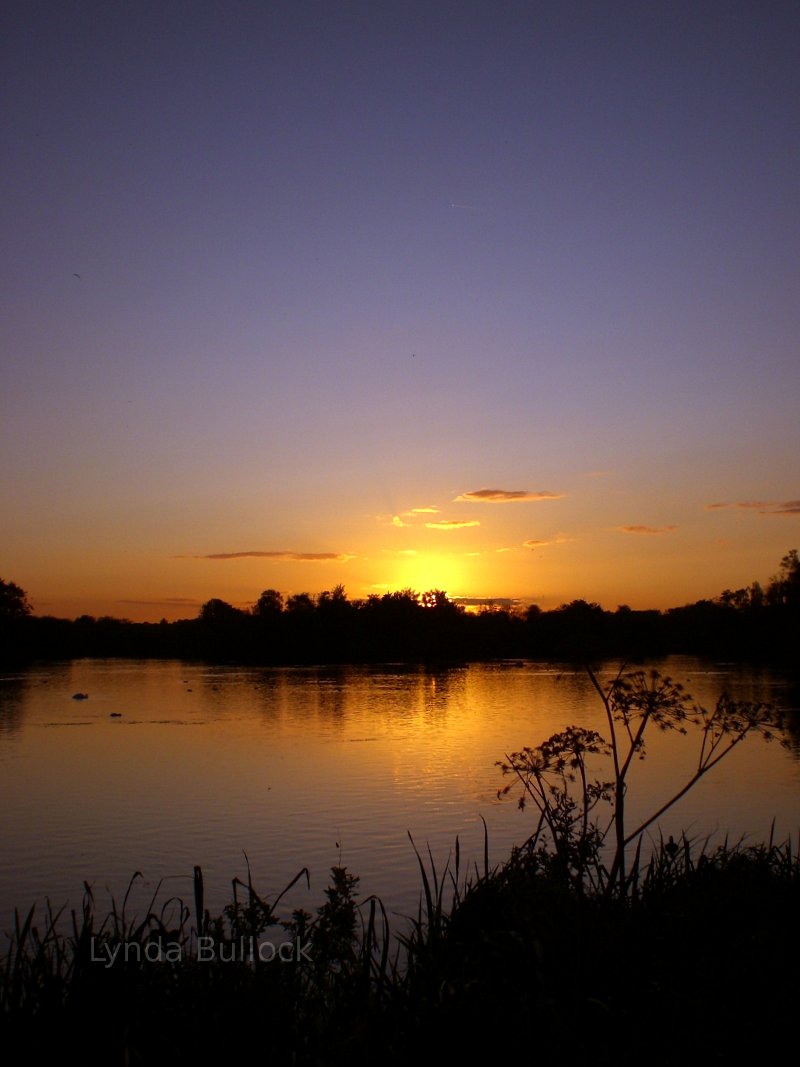 Sunset over Stocker