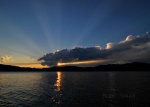 Sunset at Priest Lake, Idaho.