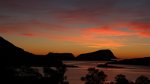 Sunset at Vestrefjord, Norway.