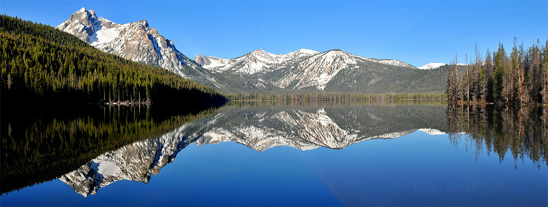 Stanley Lake, Sawtooth Mountains, Idaho.