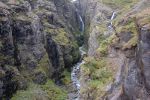 Waterfall in Iceland.