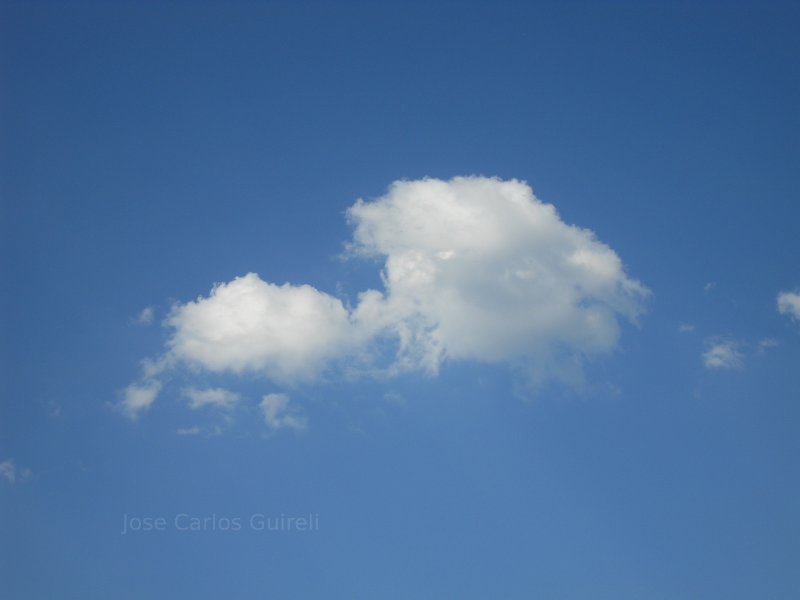 Blue Sky in Campinas, Brazil