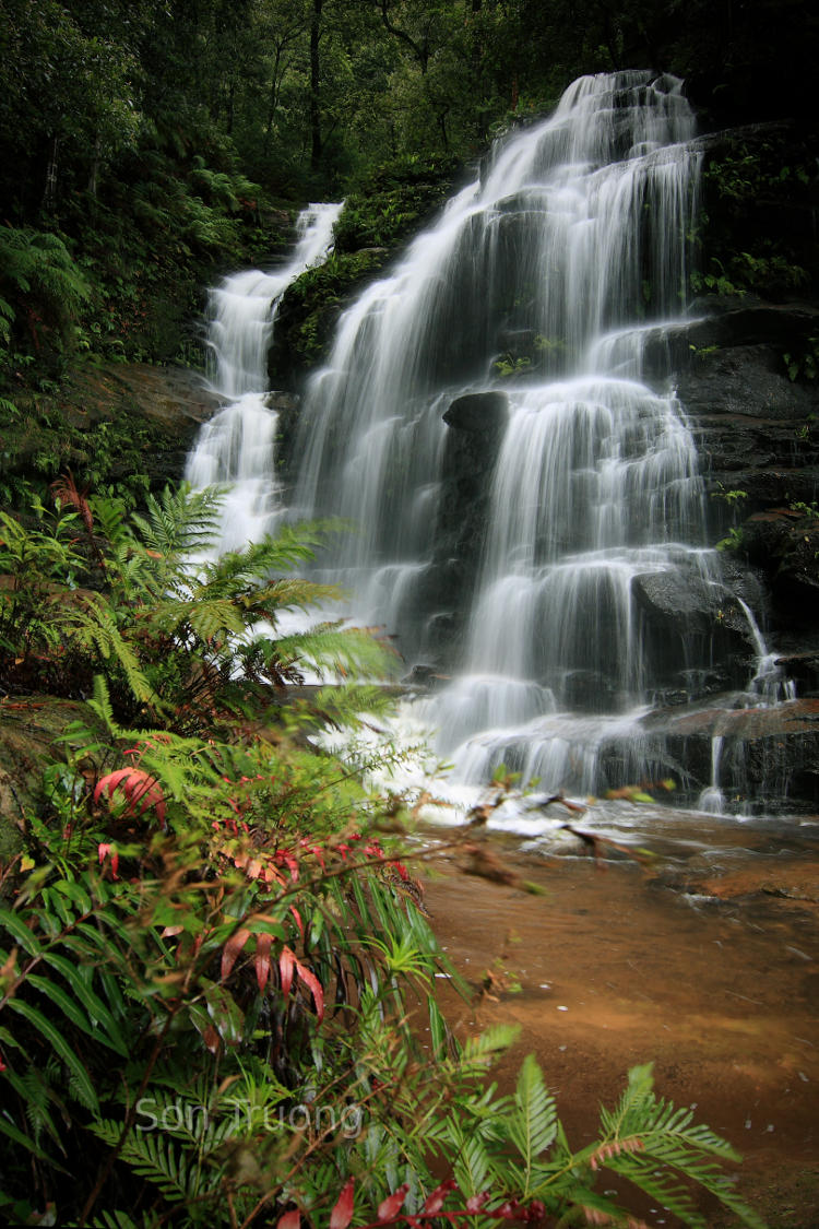 Sylvia Falls, Blue Mountains, Australia.