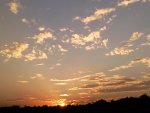 Sunset over Islamabad, Pakistan.