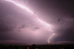 Lightning in Brazil.