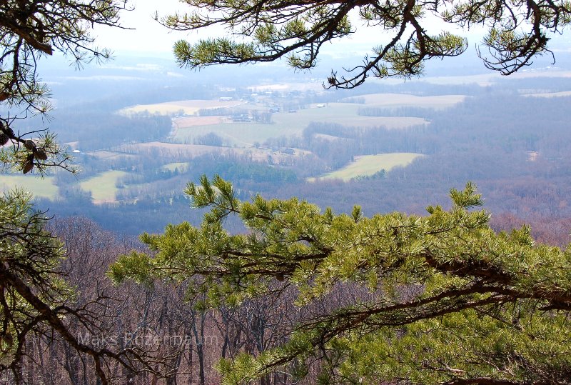 Sugarloaf Mountain in Maryland.