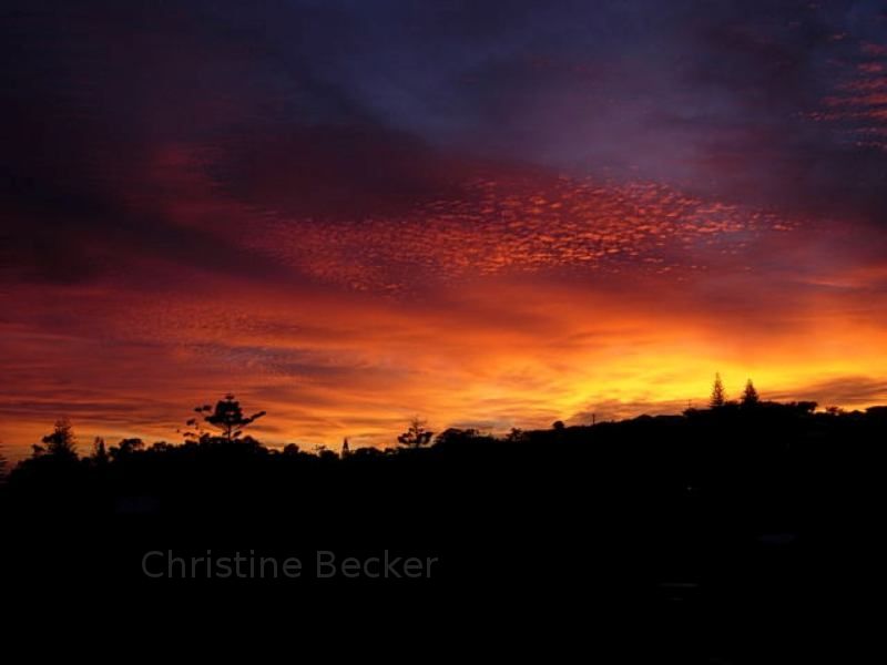 Sunrise in Australia