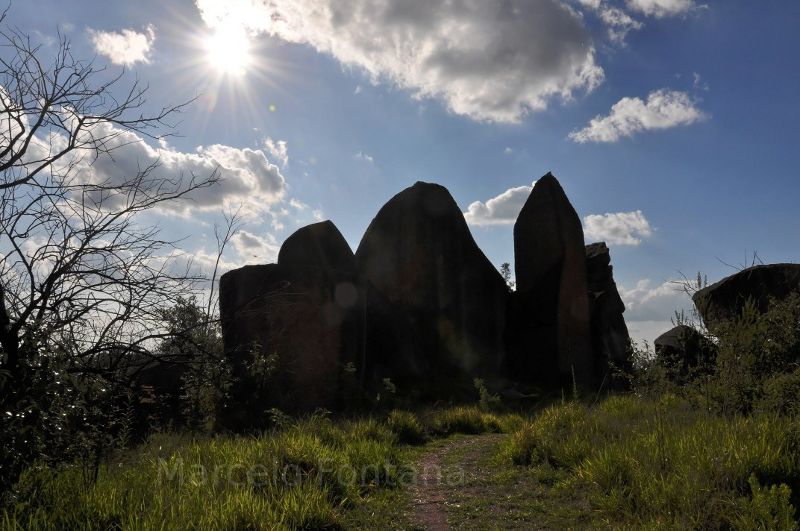 Needles rock in Brazil