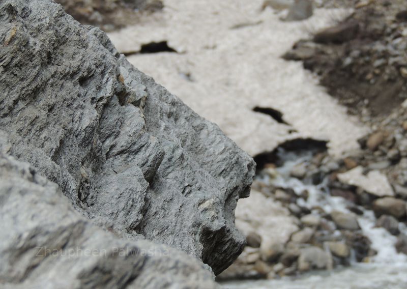 Rock face in Pakistan