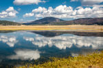 Beautiful lake in New Mexico.