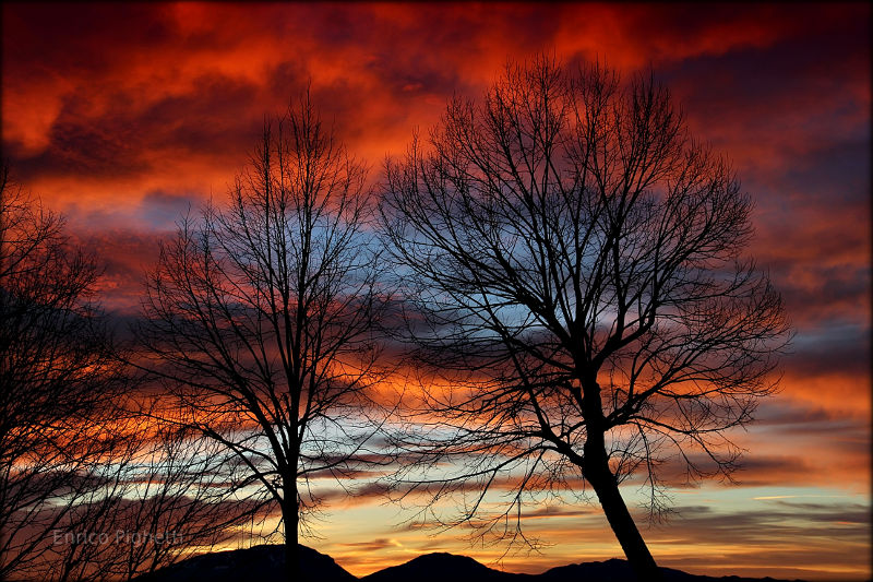 Sunrise in Italy