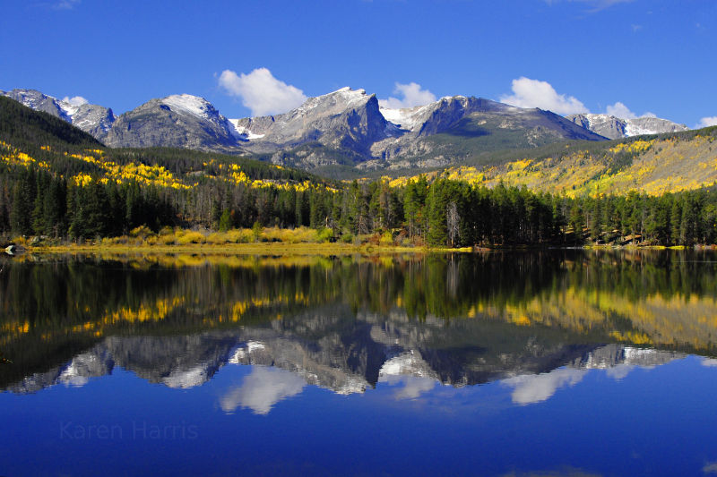 Sprague Lake in Rocky Mountain National Park, CO