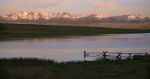 Sunrise on the Rockies near Walden, Colorado