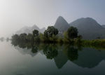 Gorgeous river scene in China