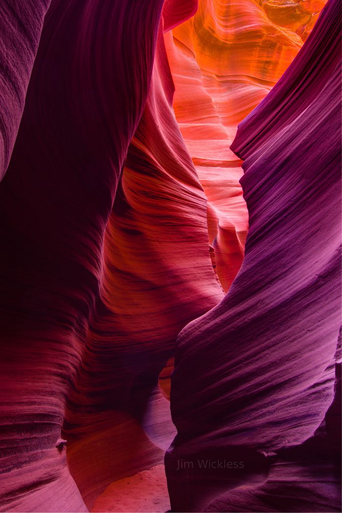 Lower Antelope Canyon in Page, Arizona