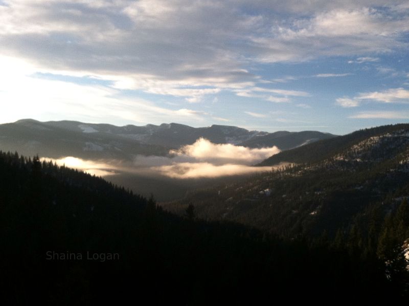 Rocky Mountain sunrise in Western Montana