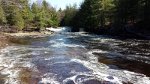 Small waterfall or large rapids