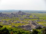 Badlands in South Dakota