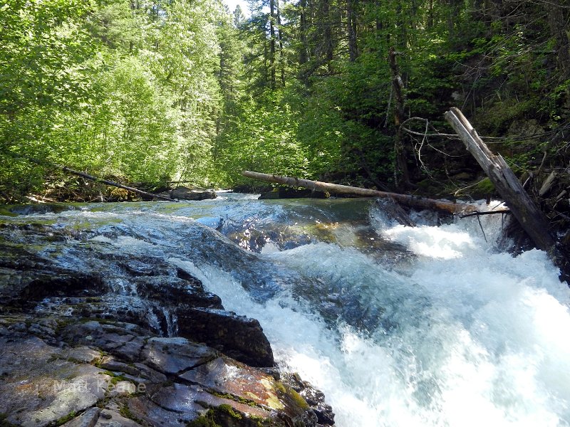 Vermilion Falls in montana