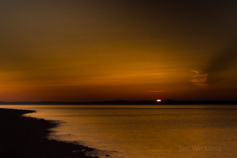 Sunrise at Lincolnville Beach, Maine