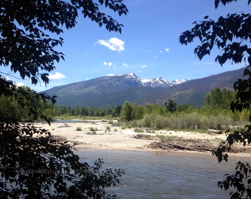 Bitterroot Mountains and Bitterroot River