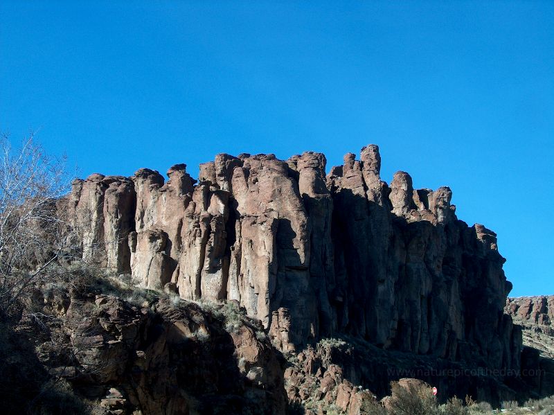 Rock shapes in Idaho