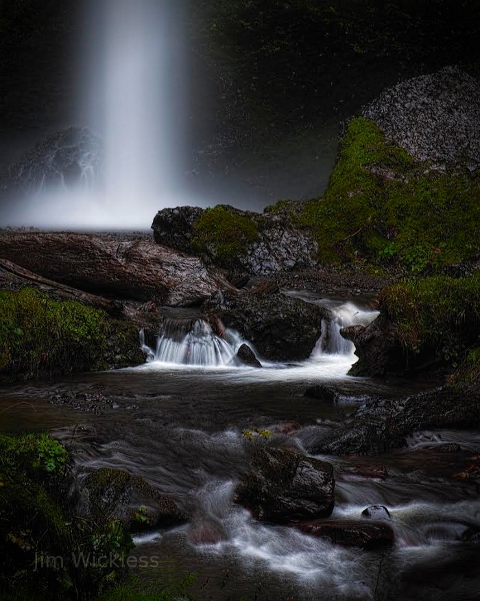 Waterfall in Guy Talbot State Park, Oregon