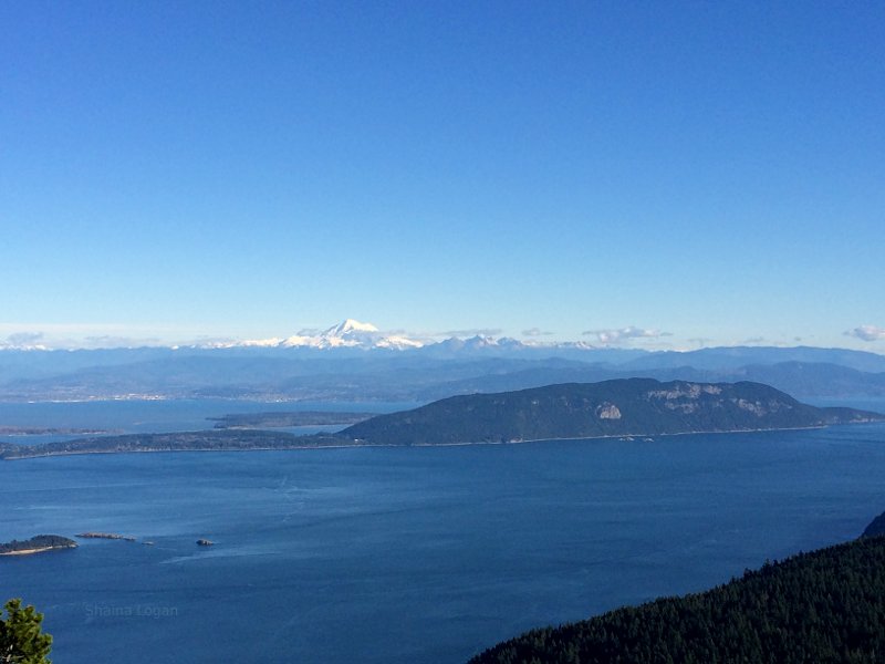 Mount Baker From Orcas Island