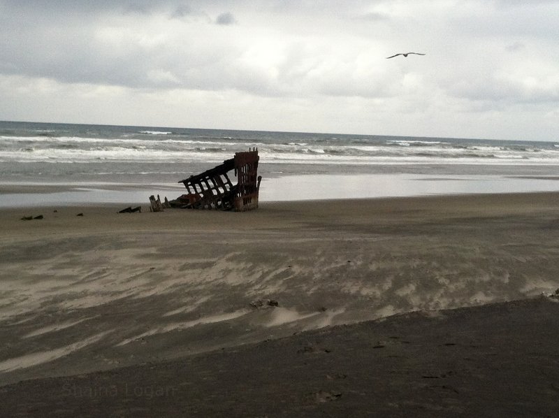 Wreck of the Peter Iredale in Oregon