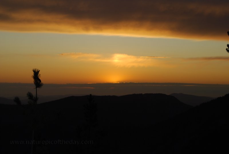 Sunset in the Rockies