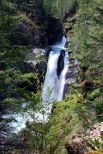 Waterfall on the Olympic Peninsula in Washington State