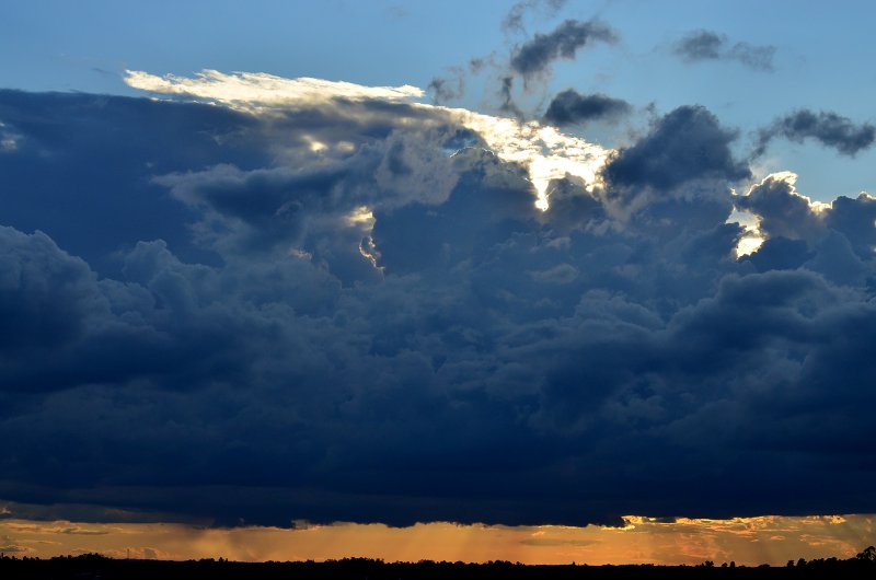 Gorgeous layer of clouds in Brazil