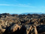 Rocks in the Alabama Hills of California.