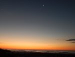 The Moon and Venus As seen from Avalon, NJ