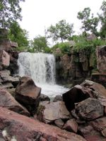 waterfall in Minnesota