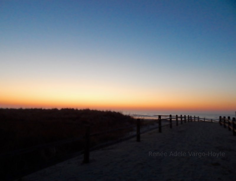 Sunrise over Avalon, NJ