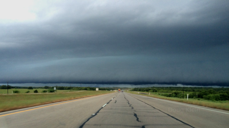 Storm over Texas