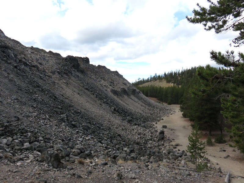 Obsidian Flow in Oregon