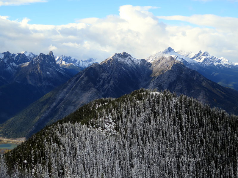 Rocky Mountains near Banff, Alberta