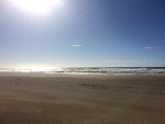 Sunset on an Oregon beach